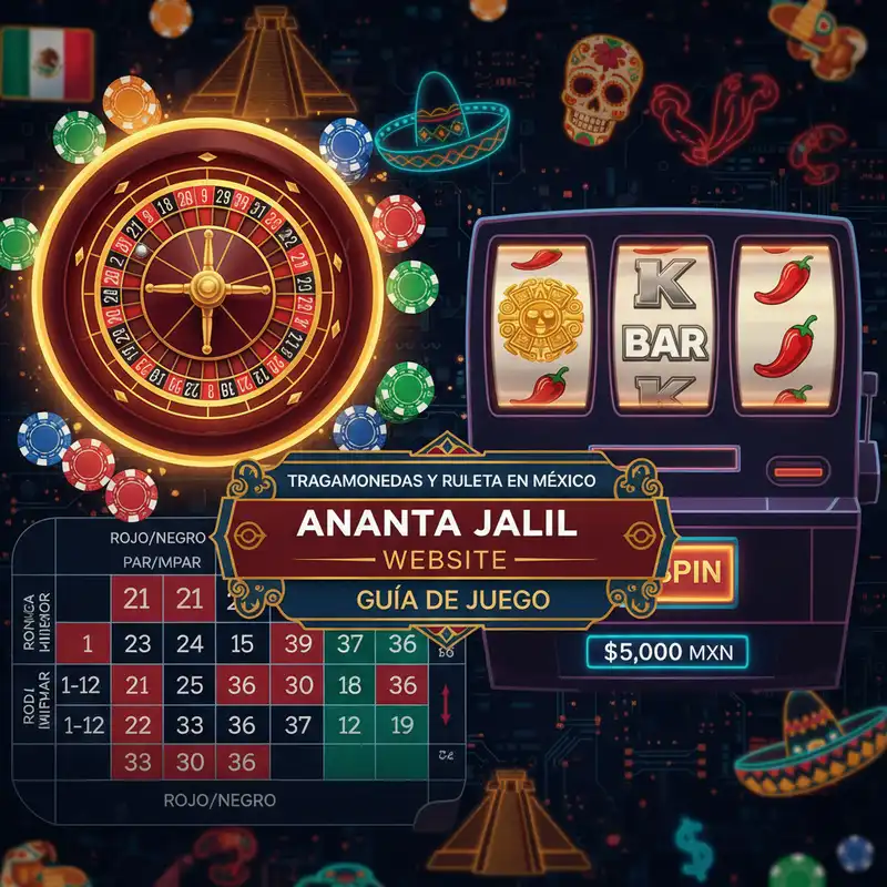 Tragamonedas y Ruleta en Ananta Jalil Website